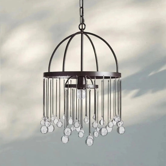 Aubrey Modern Crystal Ball Pendant Lamp - Arialamps