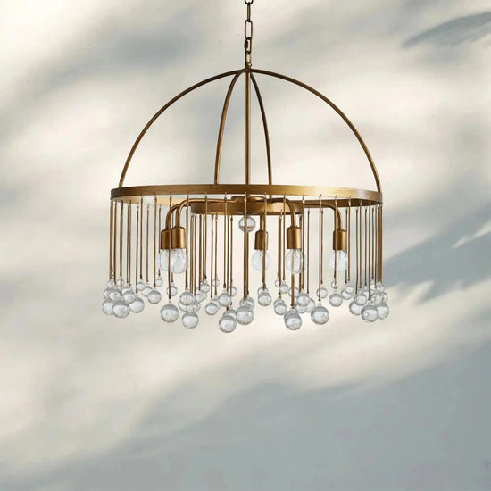 Aubrey Round Chandelier - Arialamps