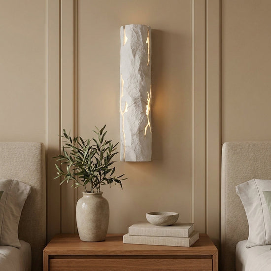 Broken Bark Wall Lamp, 4.7-Inch x H 15-Inch, Warm White for Living Room