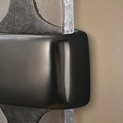 Torch Wall Lamp, 5.9-Inch x H 19.7-Inch, Gold, Warm Light for Living Room