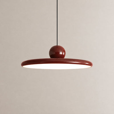 Round Disc Swag Pendant Light