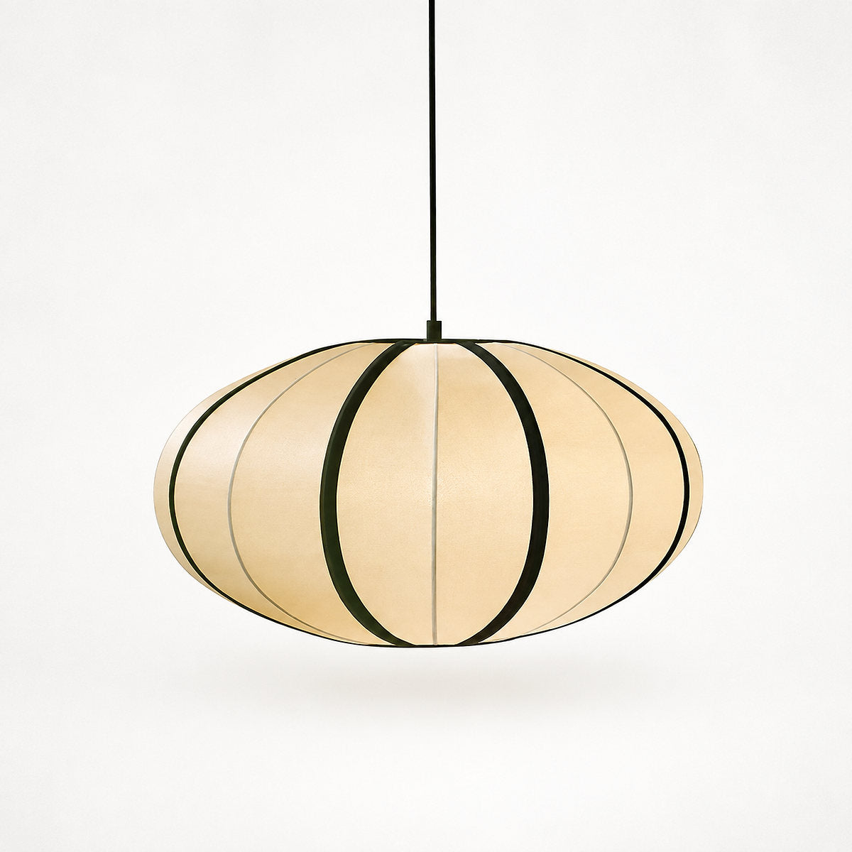 Japandi Fabric Lantern Pendant Light Bed Room & Living Room