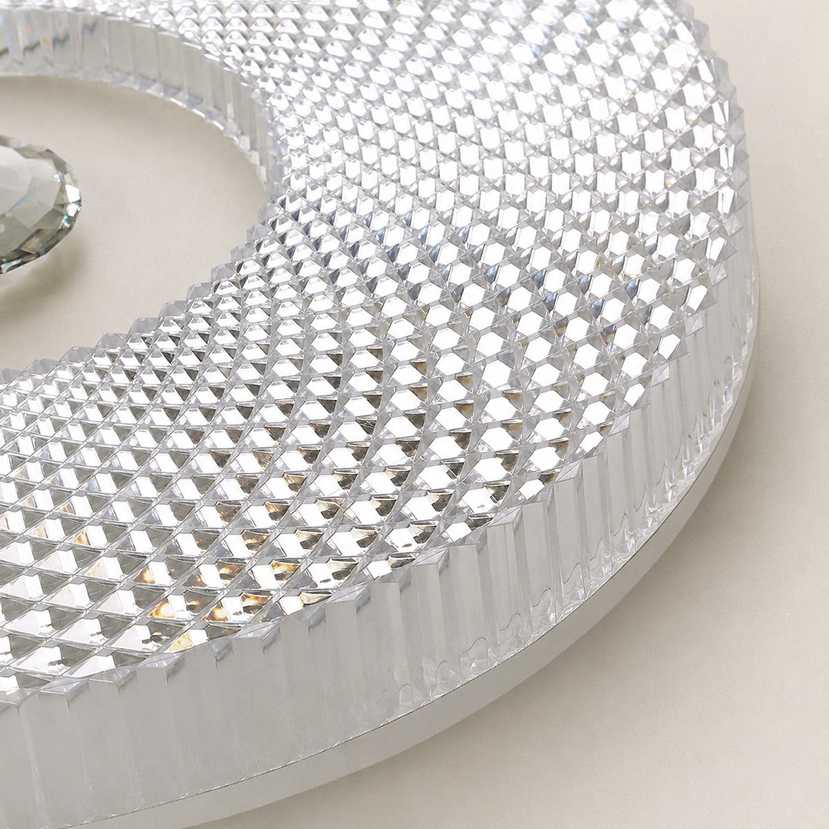 Round Integrated LED Flush Mount Ceiling Lamp