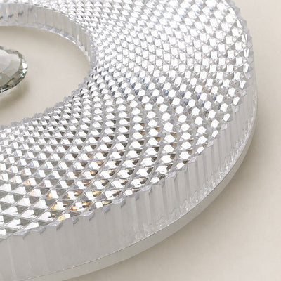 Round Integrated LED Flush Mount Ceiling Lamp