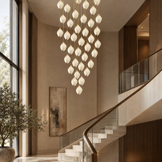 Petal Pendant Light with Versatile Configurations