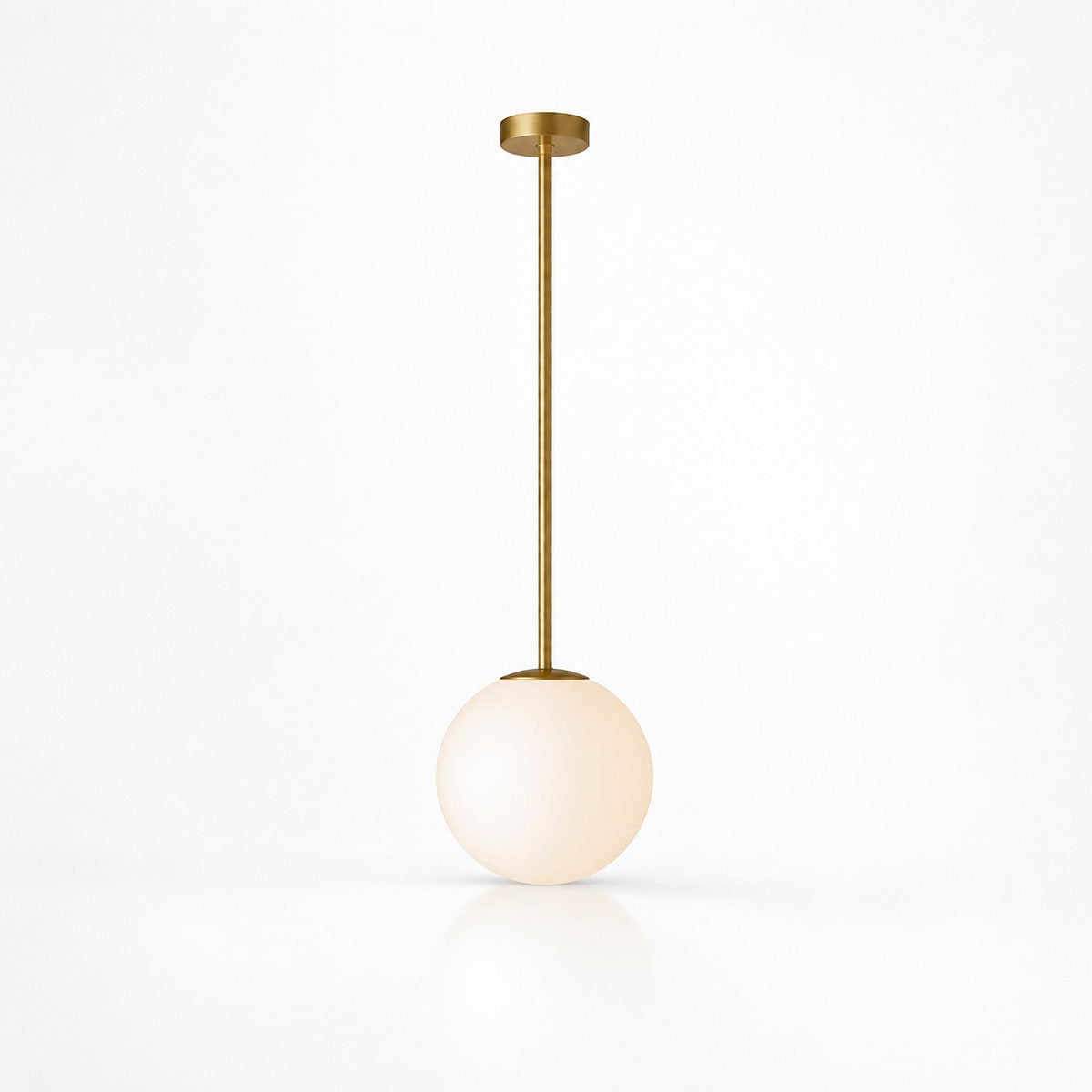 Sculptural Multi-Head Nickel and Glass Chandelier
