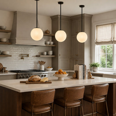 Sculptural Multi-Head Nickel and Glass Chandelier