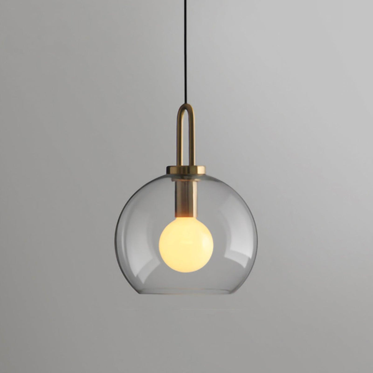 Minimalist Artisan Glass Pendant Light