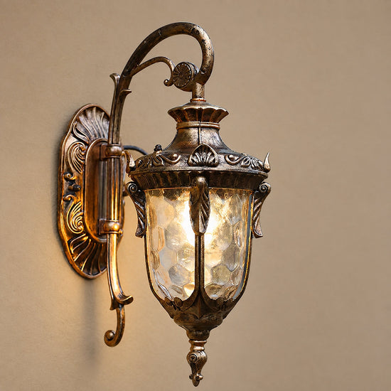 Heritage Outdoor Wall Lamp, Black for Living Room
