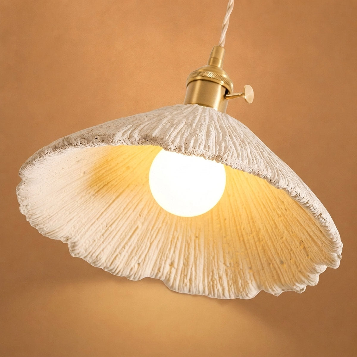 Raw Texture Cement Pendant Light Collection for Dining Room & Living Room