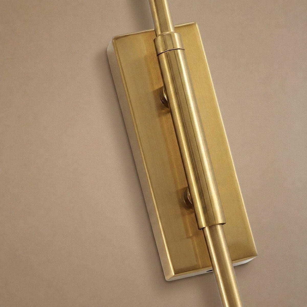 Adjustable Arm Reading Wall Lamp, L 14.6-Inch x H 5.9-Inch, Black & Gold for Bedroom & Living Room