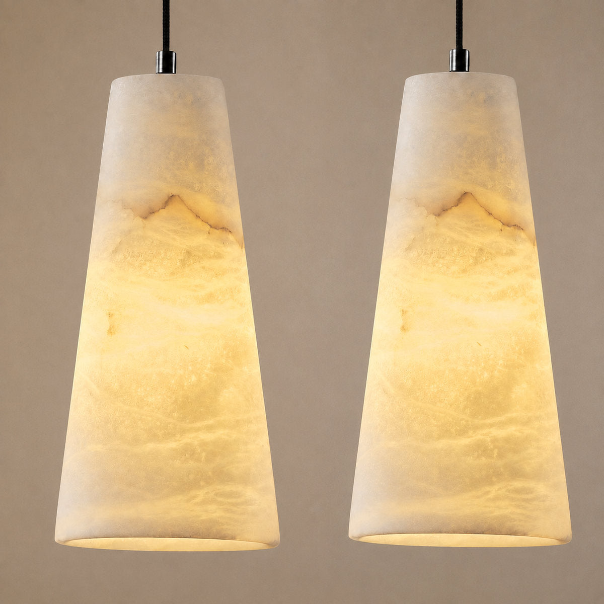 Tricolordeer Alabaster Dual Wall Sconce