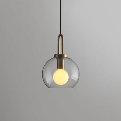Minimalist Artisan Glass Pendant Light