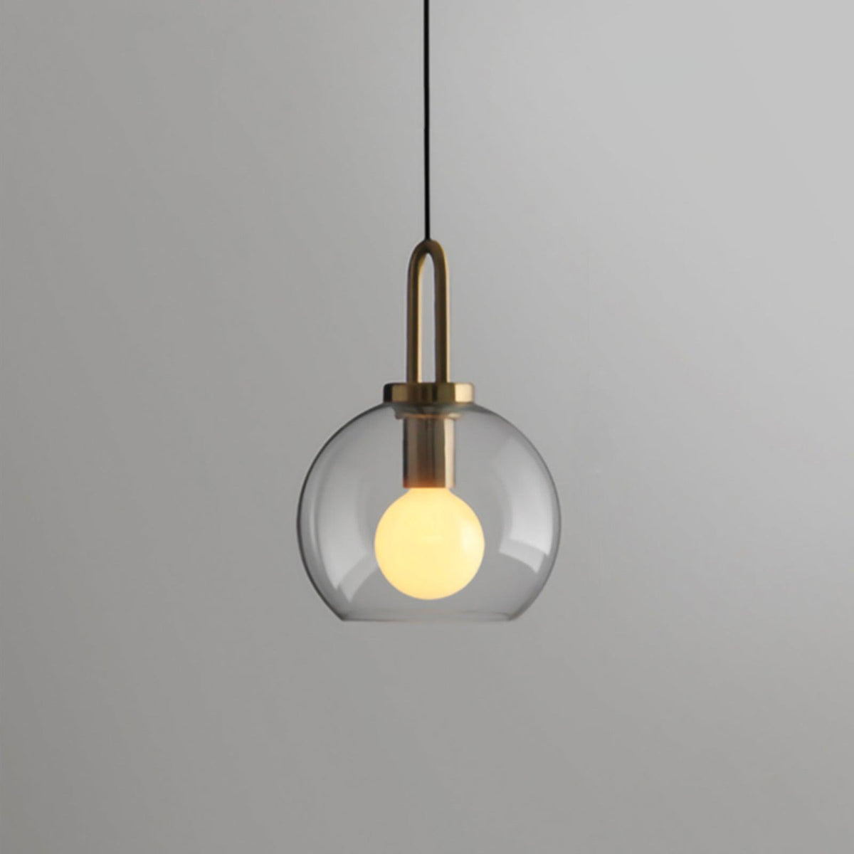 Minimalist Artisan Glass Pendant Light