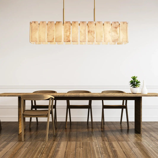 Calamete Onyx Rectangular Chandelier