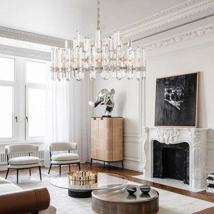Bonington Round chandelier  54” 72"