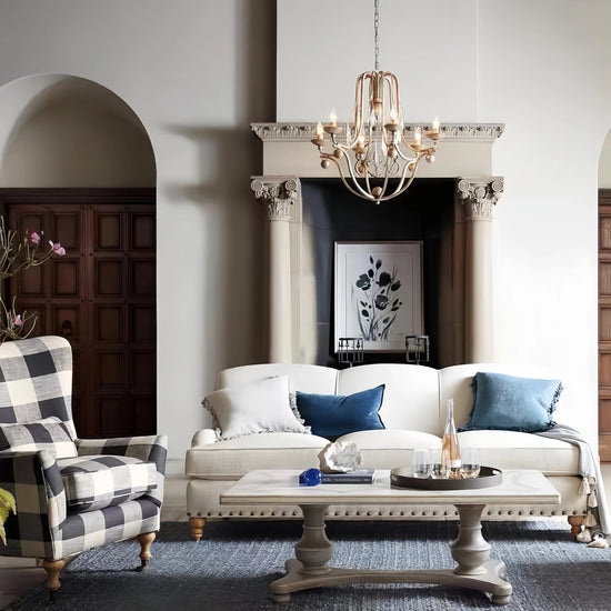Bonita Chandelier- Silver