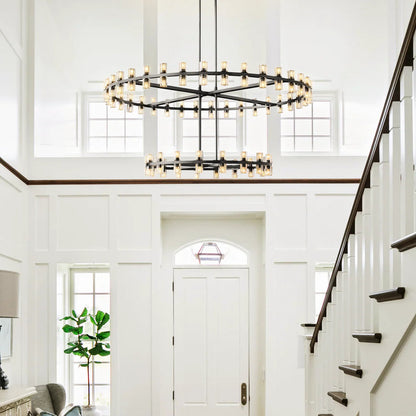 Arcachen Crystal Round Chandelier