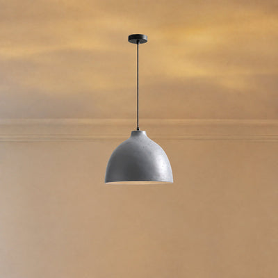 Minimalist Suspended Dome Pendant Light