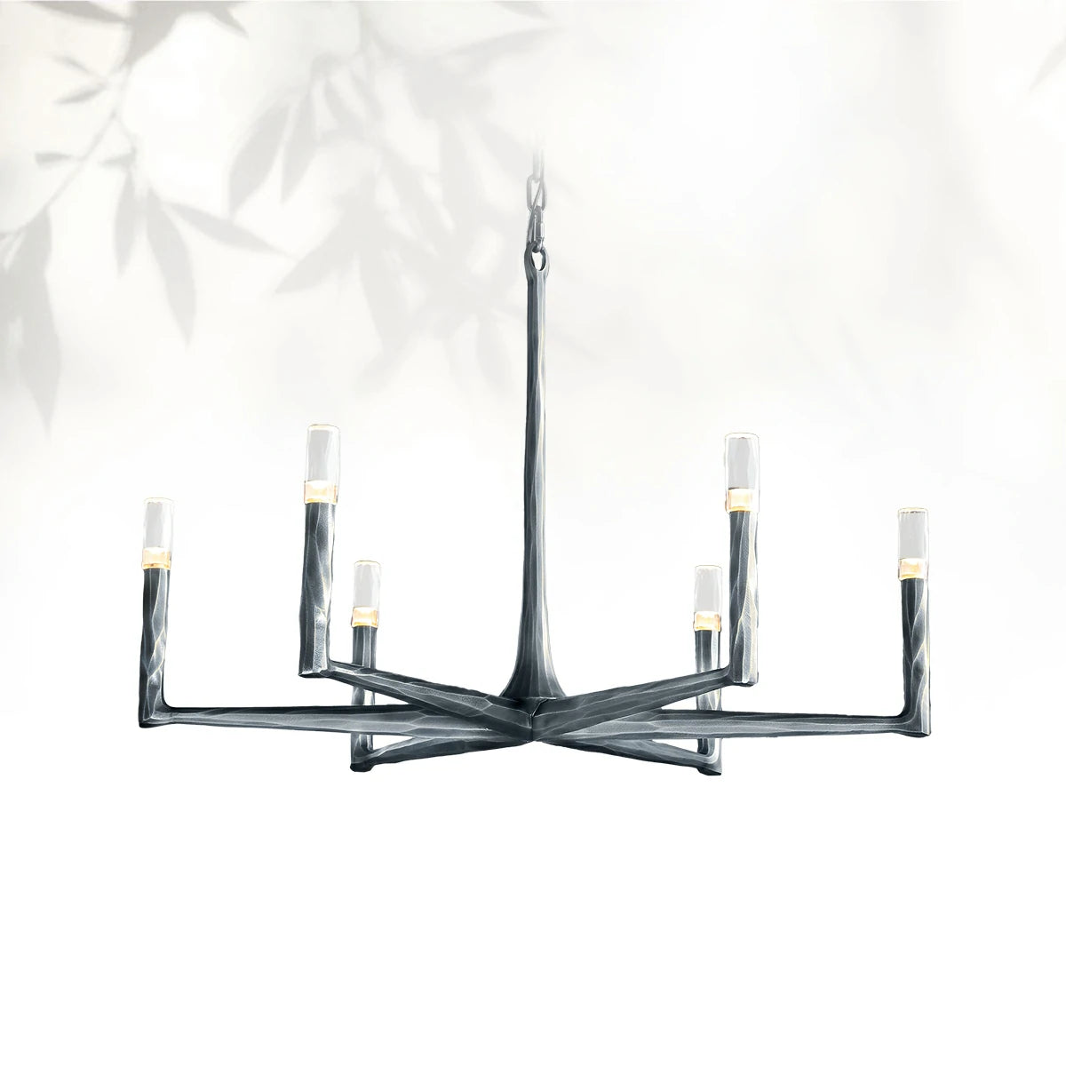Thaddeas Forged Round Chandelier 12"/36"/48"/60"/72"