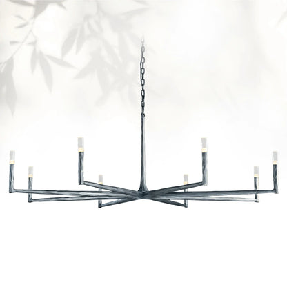 Thaddeas Forged Round Chandelier 12"/36"/48"/60"/72"