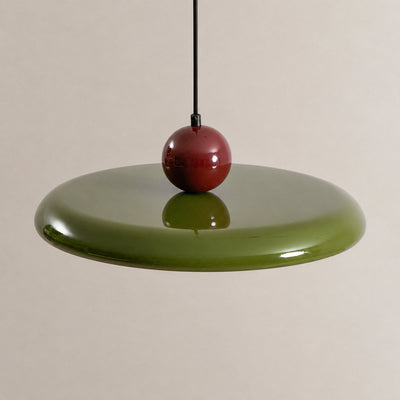 Round Disc Swag Pendant Light