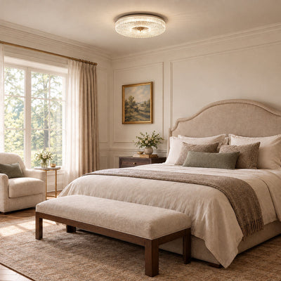 Round Integrated LED Flush Mount Ceiling Lamp