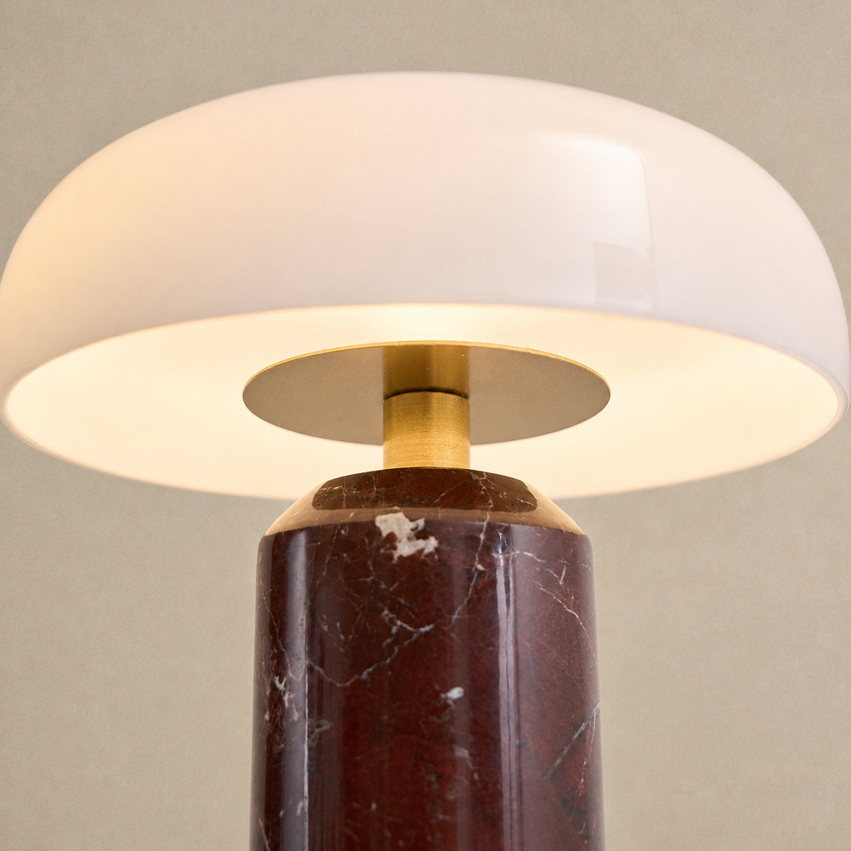 Tricolordeer Sculptural Marble LED Accent Lamp