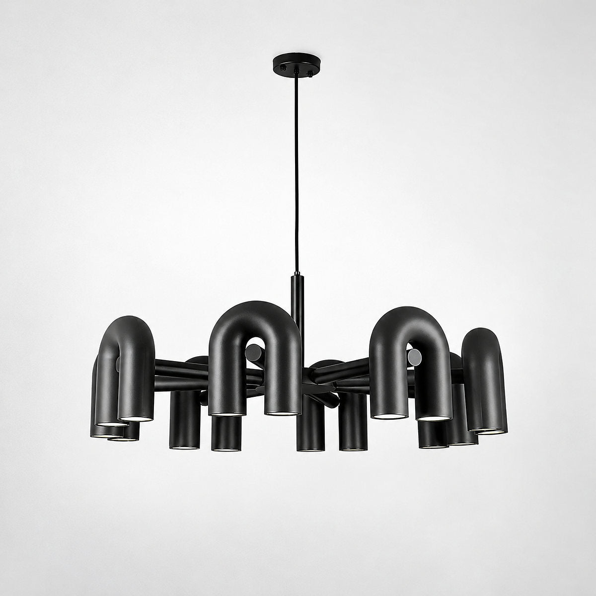 Tricolordeer Adjustable U-Module Aluminum LED Chandelier