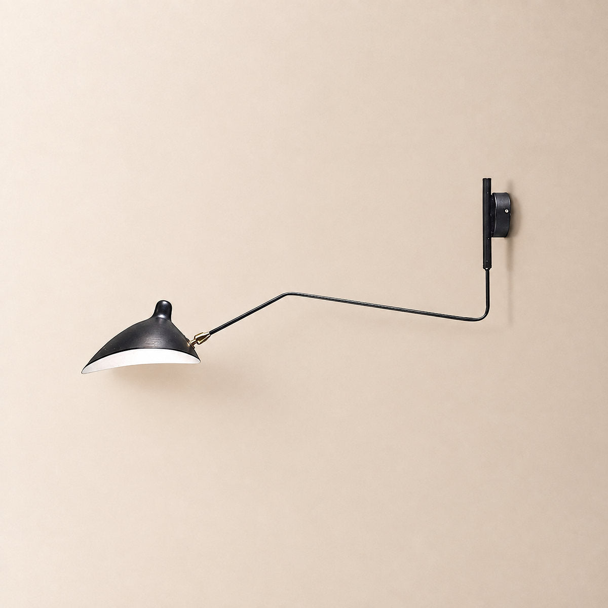 Multi-Arm Spider Wall Lamp, L 55-Inch x H 30.3-Inch, Black for Living Room