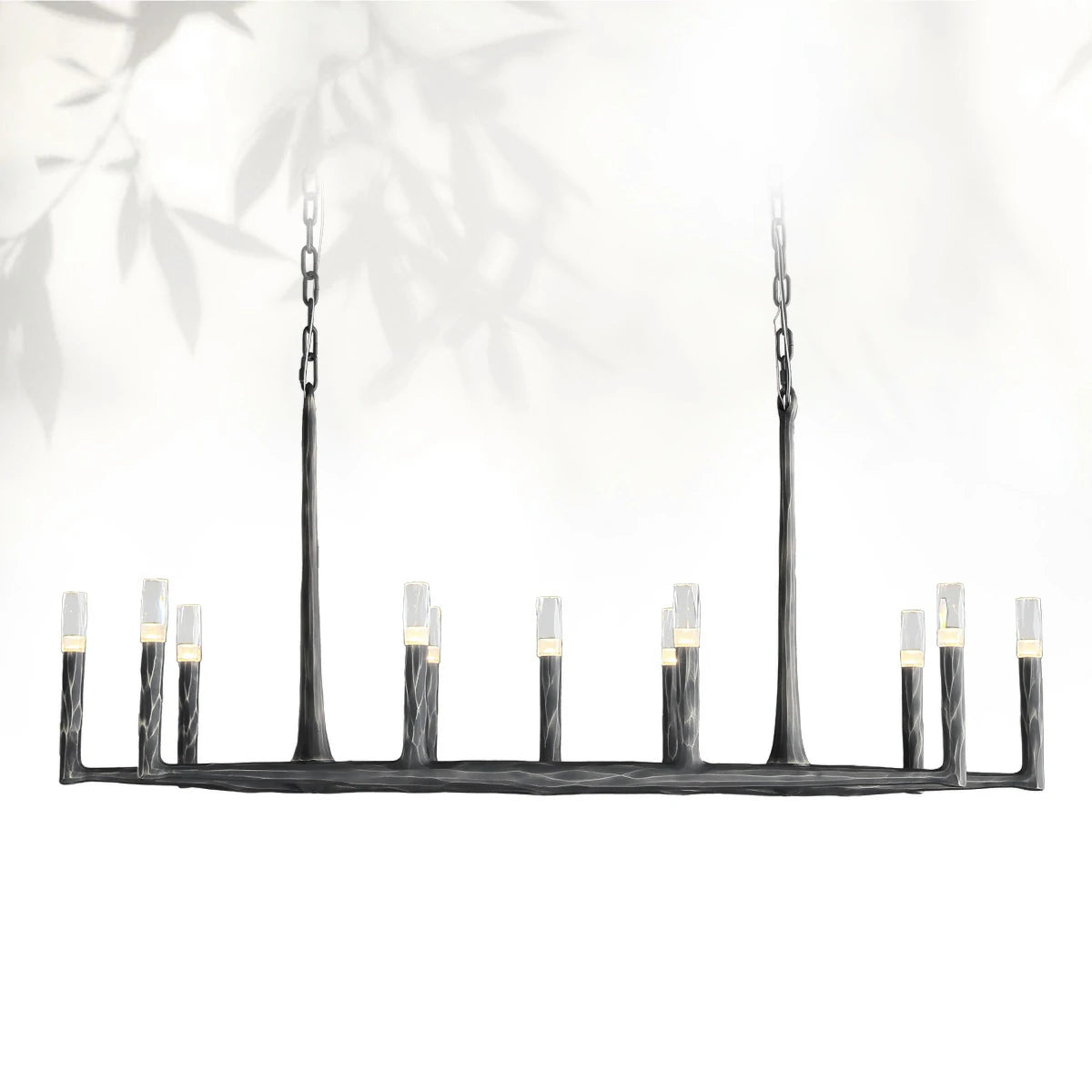 Thaddeas Forged Linear Chandelier 54"/72"/96"