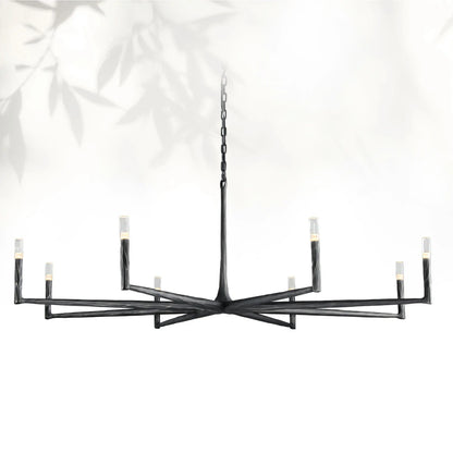 Thaddeas Forged Round Chandelier 12"/36"/48"/60"/72"