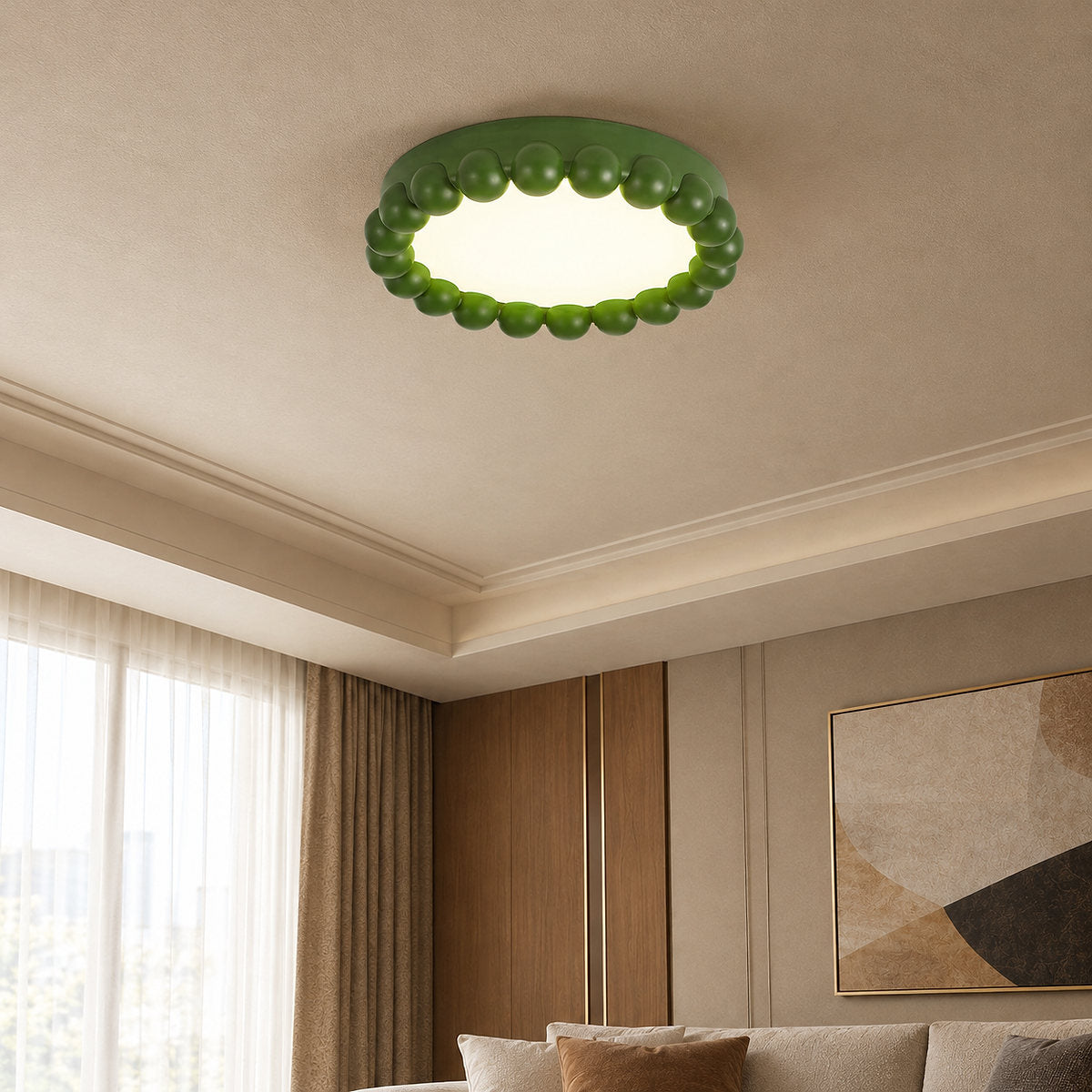 Tricolordeer Modern Resin and Acrylic Ceiling Lamp