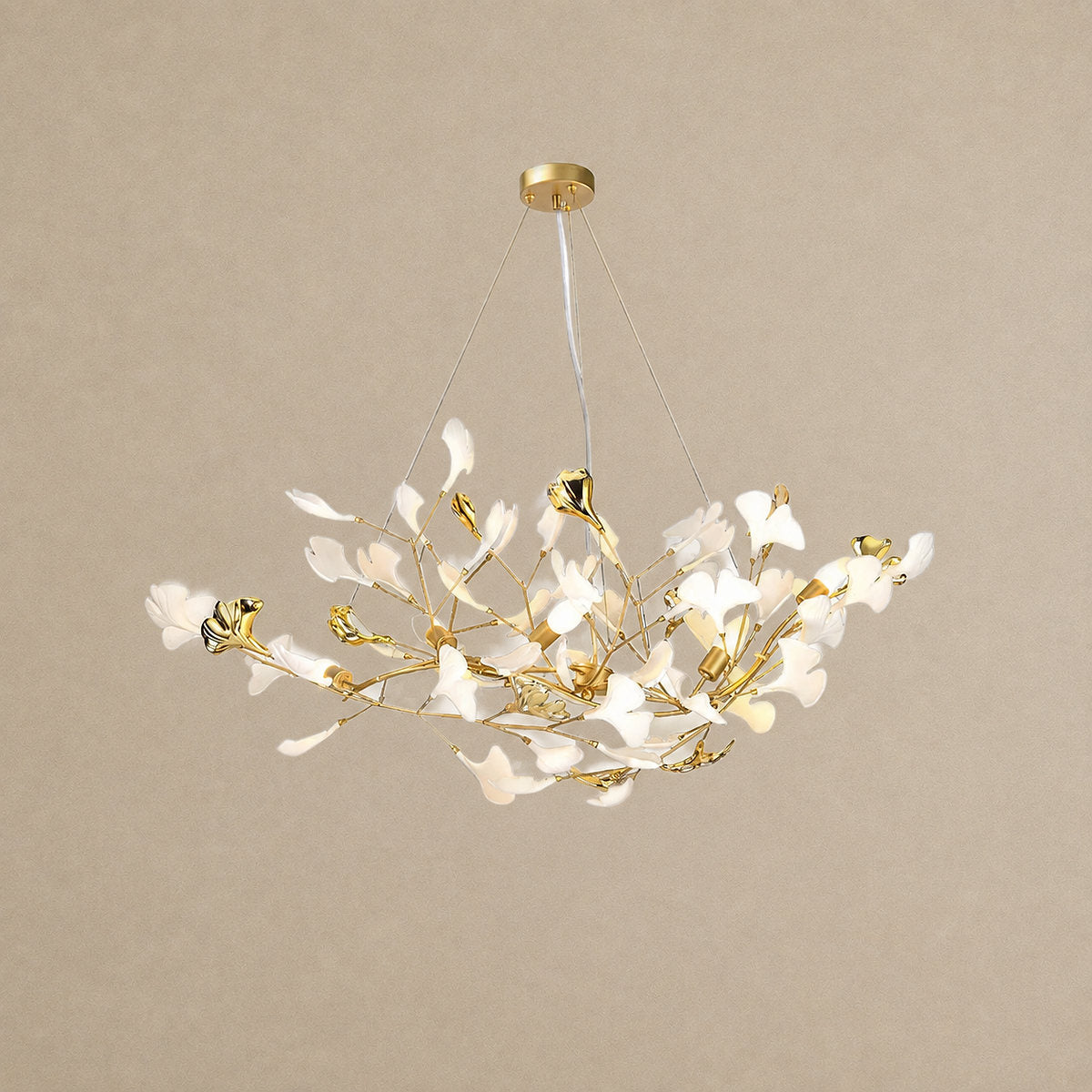 Tricolordeer Botanical Oval 6-10 Light Chandelier