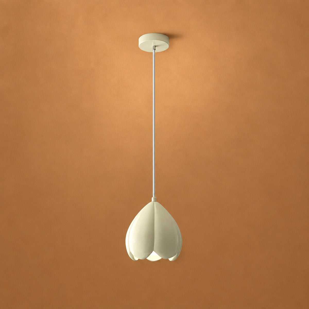 Minimalist Sculptural Resin Pendant Light for Dining Room & Bathroom