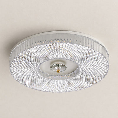 Round Integrated LED Flush Mount Ceiling Lamp