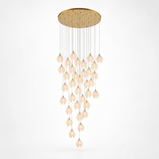 Petal Pendant Light with Versatile Configurations