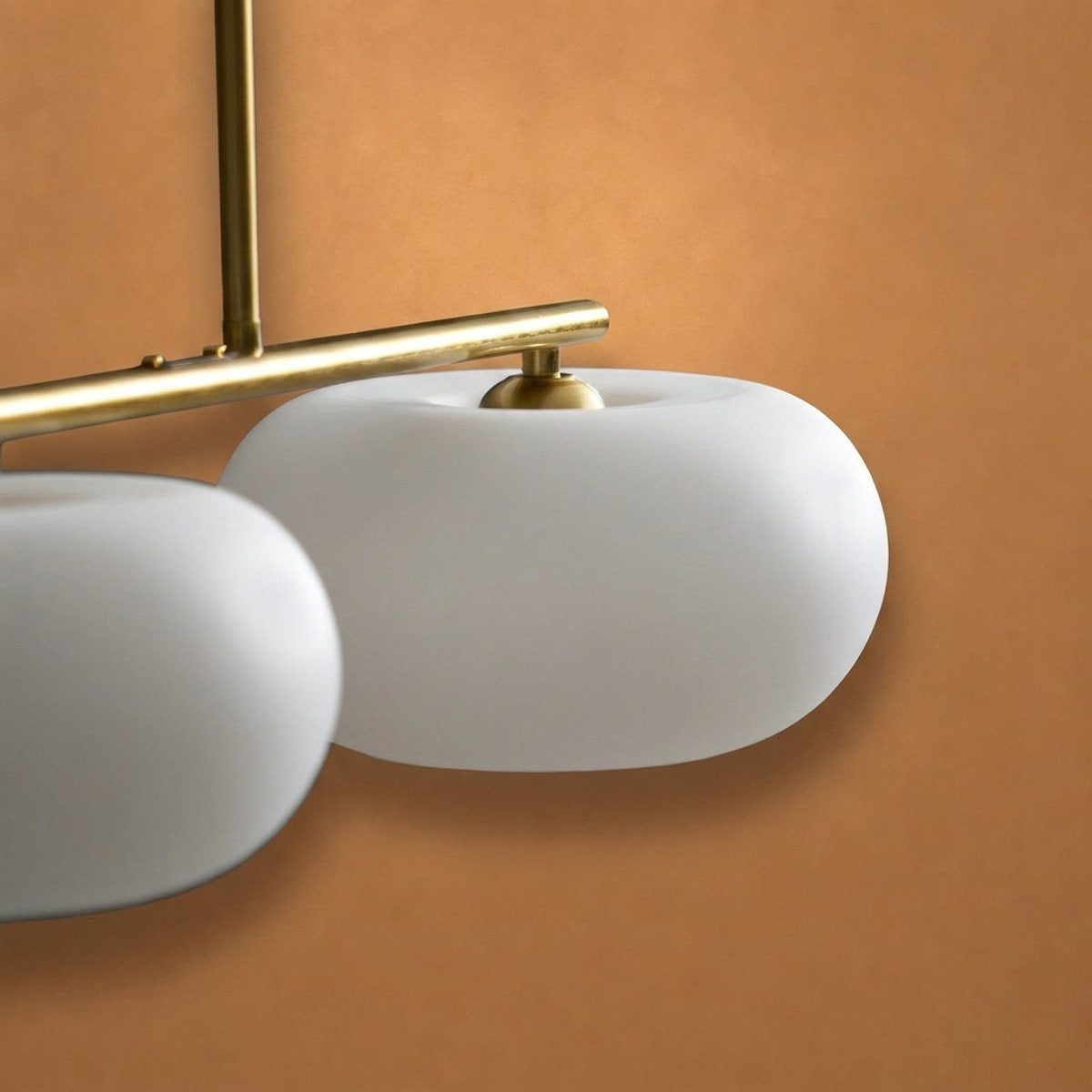 3-Light Linear Glass Pendant Fixture