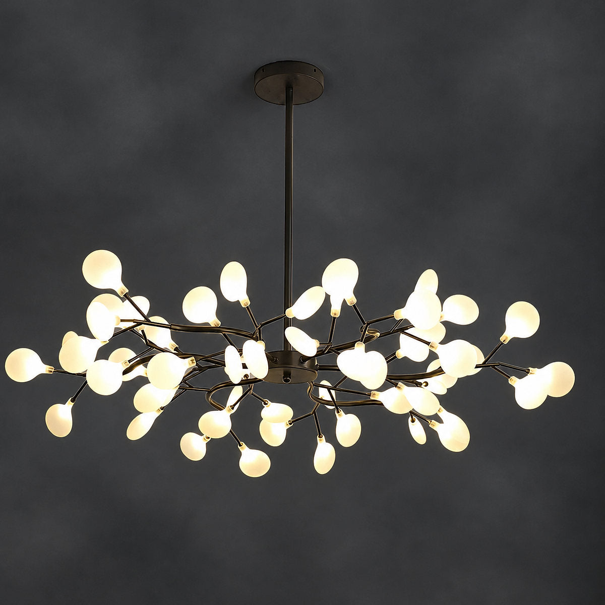 Firefly Starburst Glass Sputnik Chandelier