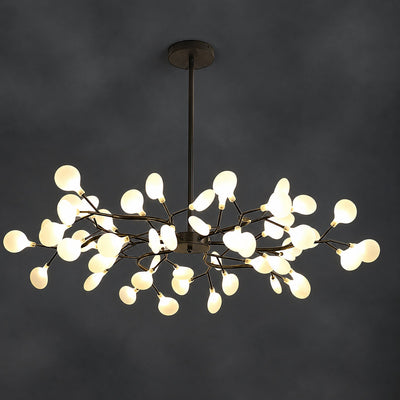 Firefly Starburst Glass Sputnik Chandelier