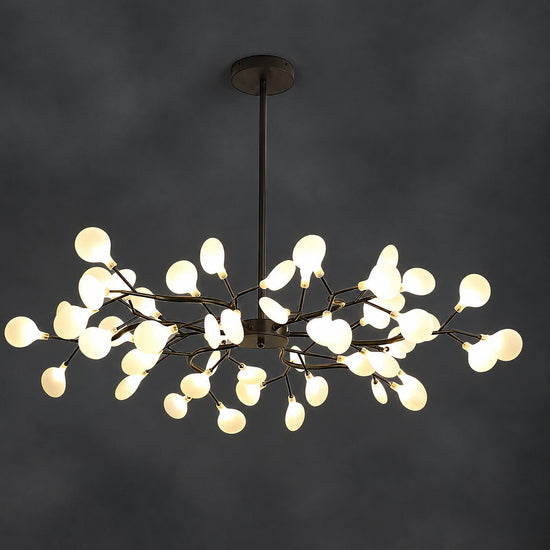 Firefly Starburst Glass Sputnik Chandelier