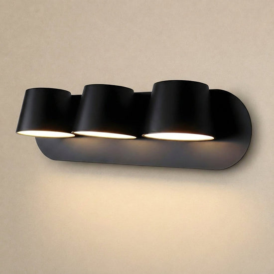 Angle Adjustable Reading Wall Lamp, 4.7~15-Inch x H 4.7-Inch, White, Warm Light for Bedroom & Living Room