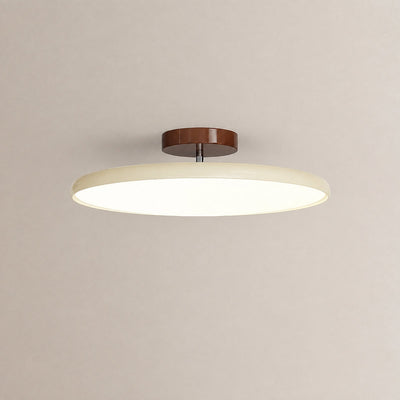 Drift Adjustable Ceiling Light, 11.8~19.7-Inch x H 3.5-Inch, Green, Triac Warm Dimming for Living Room & Bedroom