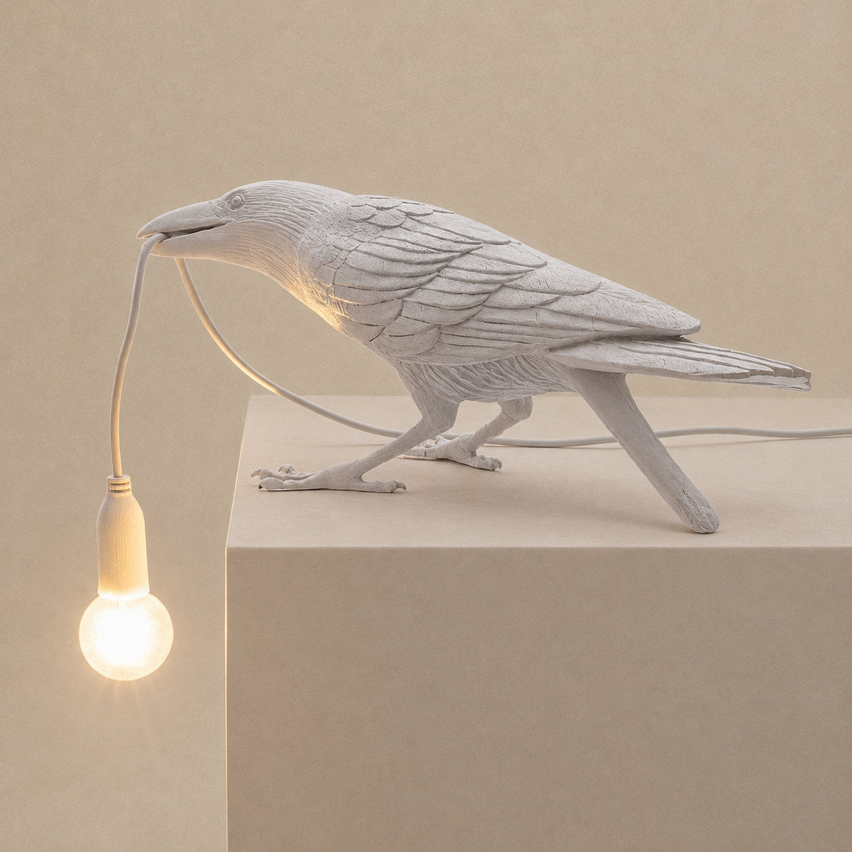 Sculptural Bird Accent Table Lamp