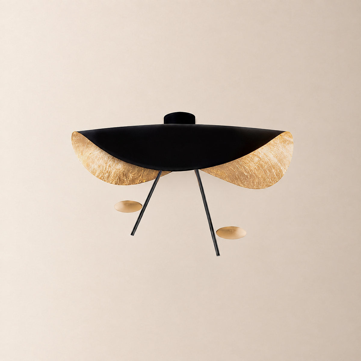 Tricolordeer Modern Round Disc Ceiling Light