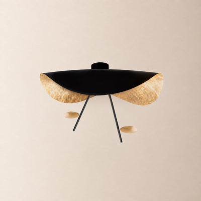 Tricolordeer Modern Round Disc Ceiling Light