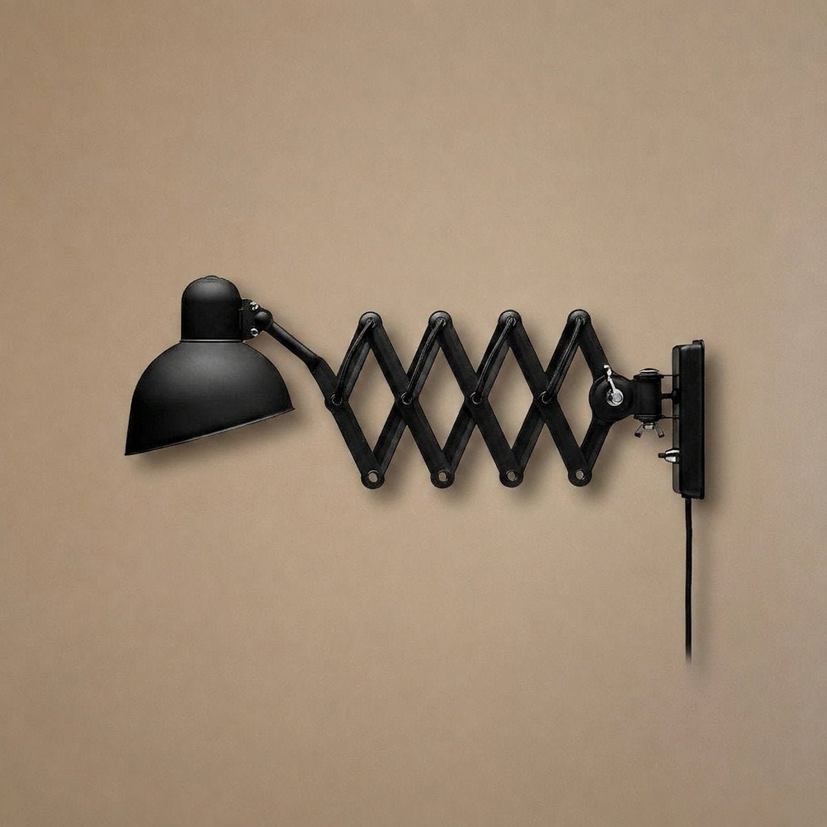 Maxon Adjustable Wall Lamp, L 35-Inch x H 6.5-Inch, White, US Plug for Living Room