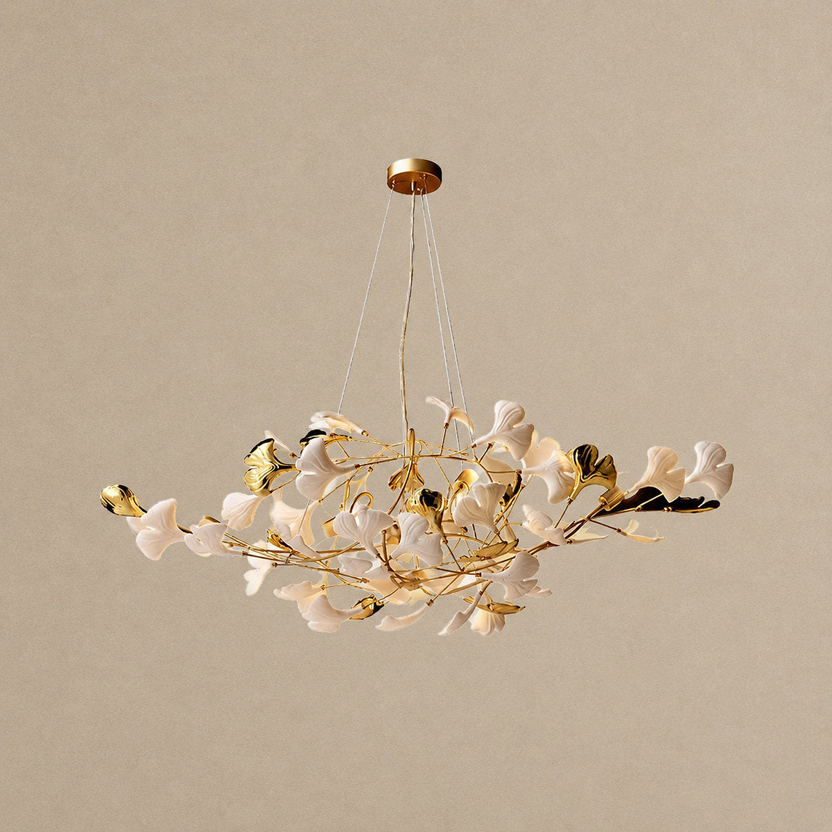 Tricolordeer Botanical Oval 6-10 Light Chandelier