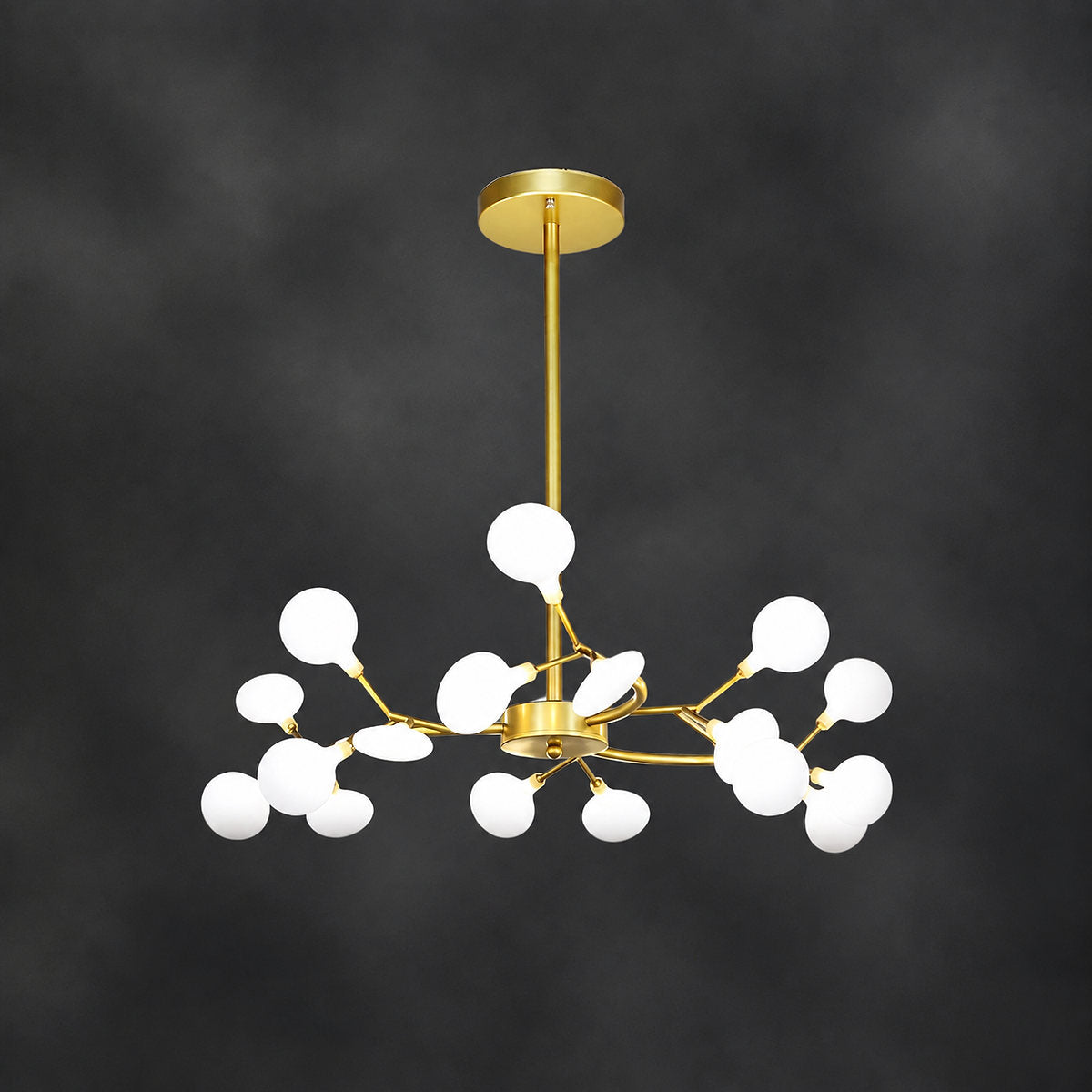 Firefly Starburst Glass Sputnik Chandelier