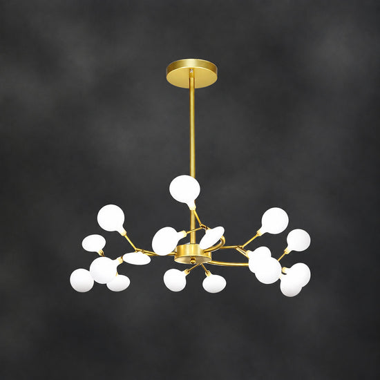 Firefly Starburst Glass Sputnik Chandelier